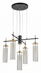 Подвесная люстра Indigo Torcia 11038/5P Brass