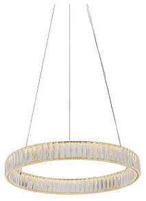 Подвесной светильник Newport CRYSTAL 8242N/60 mat.gold