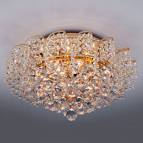 Потолочная люстра Eurosvet Charm 16017/9 золото Strotskis