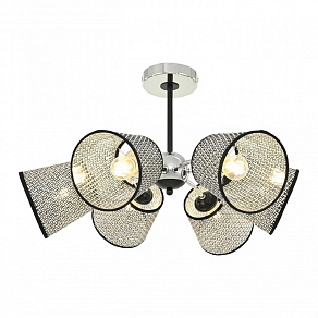 Люстра на штанге Arte Milano Napoli-320007 320007/3+3 CR.BK