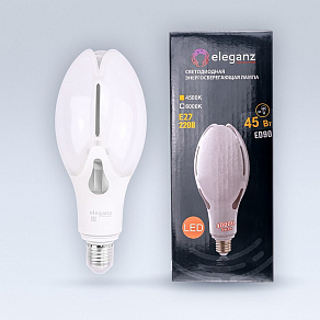 Лампа светодиодная Eleganz  E27 45Вт 6000K EL-0087