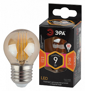 Лампа светодиодная Эра F-LED E27 9Вт 2700K Б0047025