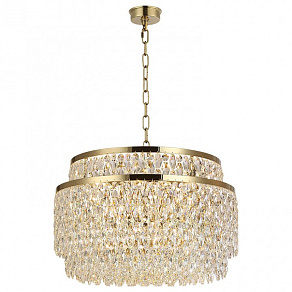 Подвесная люстра Newport TIFFANY 8530/60 C gold polished