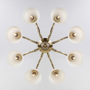 Люстра на штанге Eurosvet Campina 60107/8 античная бронза