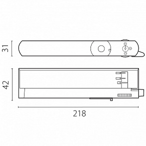 Переходник для трека Lightstar Asta 594057