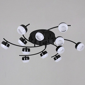 Люстра на штанге Reluce  90590-0.3-12 Black