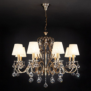 Подвесная люстра Eurosvet Eileen 1448/8 античная бронза Strotskis