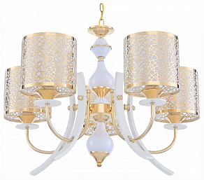 Подвесная люстра Arte Milano Florentia-6067 306067/5 Wh/Gd