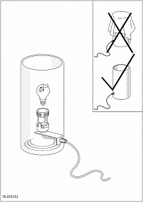 Настольная лампа декоративная Eglo ПРОМО Geo 91242