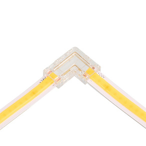 Соединитель лент угловой жесткий Wolta  WLS-2PIN-COB-8MM-L