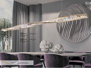 Подвесной светильник Newport 8240 8244/120 gold