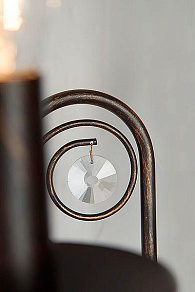 Бра Eurosvet Tomas 60018/2 черный с золотом