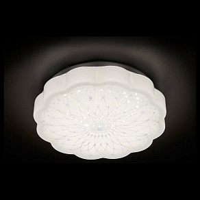 Накладной светильник Ambrella Simple 1 F555 WH 15W 4200K D300