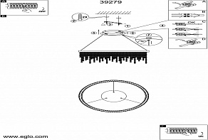 Подвесной светильник Eglo ПРОМО Antelao 39279