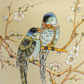 Настольная лампа декоративная Loft it Magnolia 10381T/B