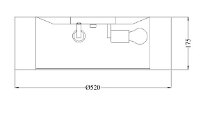 Накладной светильник Maytoni Bergamo MOD617CL-04GR