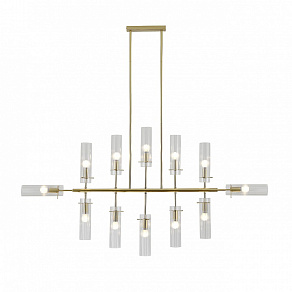 Люстра на штанге Indigo Saetta 11053/12R Gold
