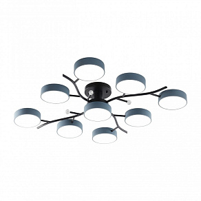 Потолочная люстра Arte Milano Ferrara 256606/8+1 Bk/Gr