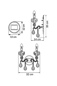 Бра Osgona Montare 787622