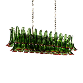 Подвесная люстра Loft it Lilou 10600/1200R Green red