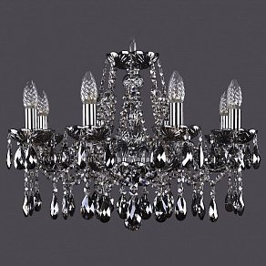 Подвесная люстра Bohemia Ivele Crystal 1413 1413/8/200/Ni/M781