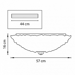 Накладной светильник Lightstar Murano 603100