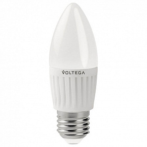 Лампа светодиодная Voltega Ceramics E27 6Вт 4000K 4689
