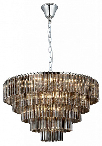 Подвесная люстра Newport 8700 8708+17/C fume