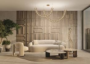 Подвесной светильник Maytoni Golden Cage MOD216PL-L55G3K