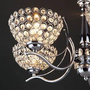 Подвесная люстра Eurosvet Mirage 30119/5 хром