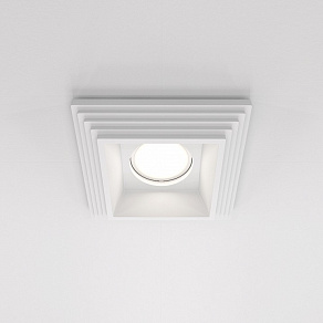 Встраиваемый светильник Maytoni Gyps Modern DL005-1-01-W-1