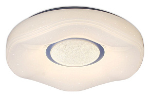 Накладной светильник Ambrella Orbital Crystal Sand FS1236 WH 48W D390