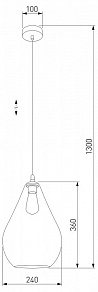 Подвесной светильник TK Lighting Fuente 2326 Fuente