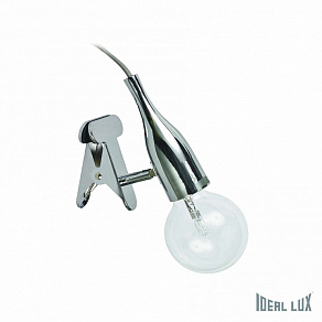 Настольная лампа офисная Ideal Lux Picchio PICCHIO AP1 CROMO