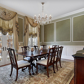 Потолочная люстра Eurosvet Teodore 10103/8 античная бронза/прозрачный хрусталь Strotskis