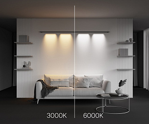 Модульный светильник Maytoni Points C101CL-L1000-24W3-6K-B