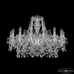 Подвесная люстра Bohemia Ivele Crystal 1411 1411/16/300 Ni