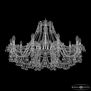 Подвесная люстра Bohemia Ivele Crystal 1409 1409/10/360 Ni