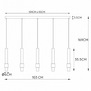 Подвесной светильник Lucide Margary 24400/30/96