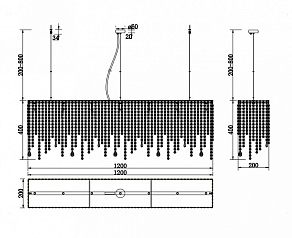Подвесная люстра Maytoni Empress DIA002PL-07CH