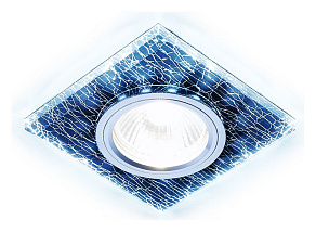 Встраиваемый светильник Ambrella Led S227 S227 BK/CH/C