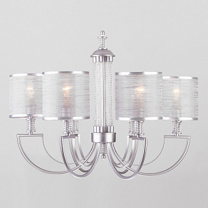 Подвесная люстра Eurosvet Licata 60099/6 серебро