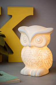 Настольная лампа декоративная Lucide Owl 13505/01/31