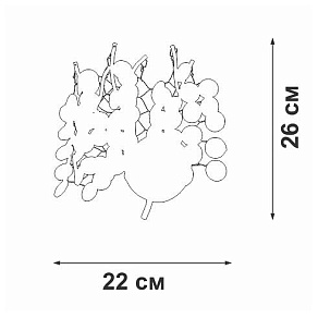 Бра Vitaluce V2832 V2832-9/2A