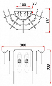 Бра Freya Porto FR5104WL-02N