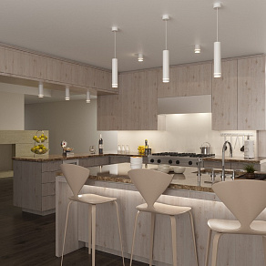 Подвесной светильник Eurosvet Topper DLR023 12W 4200K белый матовый