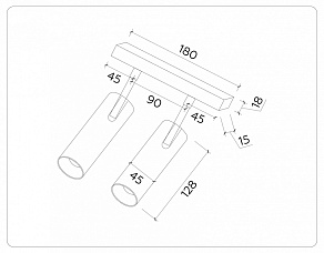 Светильник на штанге Ambrella Light GL GL3902