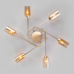 Потолочная люстра Eurosvet Motive 30167/6 золото