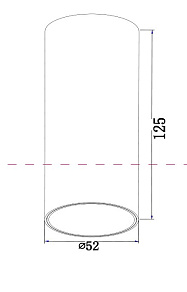 Накладной светильник Maytoni Focus LED C056CL-L12B4K
