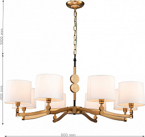 Подвесная люстра Favourite Roshe 2624-8P